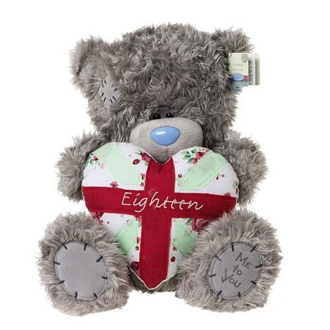 12" 18th Birthday Padded Heart Me to You Bear £24.99